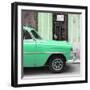 Cuba Fuerte Collection SQ - Havana Green Car-Philippe Hugonnard-Framed Photographic Print