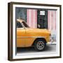 Cuba Fuerte Collection SQ - Havana Orange Car-Philippe Hugonnard-Framed Photographic Print