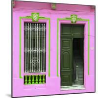 Cuba Fuerte Collection SQ - Havana Pink Façade-Philippe Hugonnard-Mounted Photographic Print