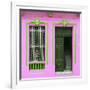 Cuba Fuerte Collection SQ - Havana Pink Façade-Philippe Hugonnard-Framed Photographic Print