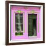 Cuba Fuerte Collection SQ - Havana Pink Façade-Philippe Hugonnard-Framed Photographic Print