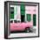 Cuba Fuerte Collection SQ - Havana's Pink Vintage Car-Philippe Hugonnard-Framed Photographic Print