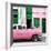 Cuba Fuerte Collection SQ - Havana's Pink Vintage Car-Philippe Hugonnard-Framed Photographic Print