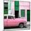 Cuba Fuerte Collection SQ - Havana's Pink Vintage Car-Philippe Hugonnard-Mounted Photographic Print