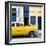 Cuba Fuerte Collection SQ - Havana's Yellow Vintage Car-Philippe Hugonnard-Framed Photographic Print