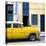 Cuba Fuerte Collection SQ - Havana's Yellow Vintage Car-Philippe Hugonnard-Stretched Canvas