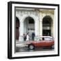 Cuba Fuerte Collection SQ - Havana Street Scene-Philippe Hugonnard-Framed Photographic Print