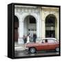 Cuba Fuerte Collection SQ - Havana Street Scene-Philippe Hugonnard-Framed Stretched Canvas