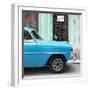 Cuba Fuerte Collection SQ - Havana Turquoise Car-Philippe Hugonnard-Framed Photographic Print