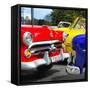 Cuba Fuerte Collection SQ - Havana Vintage Classic Cars-Philippe Hugonnard-Framed Stretched Canvas