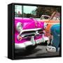 Cuba Fuerte Collection SQ - Havana Vintage Classic Cars-Philippe Hugonnard-Framed Stretched Canvas