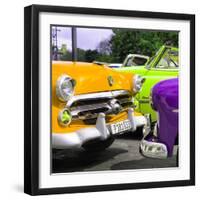 Cuba Fuerte Collection SQ - Havana Vintage Classic Cars-Philippe Hugonnard-Framed Photographic Print