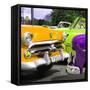 Cuba Fuerte Collection SQ - Havana Vintage Classic Cars-Philippe Hugonnard-Framed Stretched Canvas