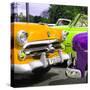 Cuba Fuerte Collection SQ - Havana Vintage Classic Cars-Philippe Hugonnard-Stretched Canvas