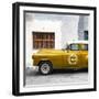 Cuba Fuerte Collection SQ - Honey Pontiac 1953 Original Classic Car-Philippe Hugonnard-Framed Photographic Print