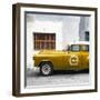 Cuba Fuerte Collection SQ - Honey Pontiac 1953 Original Classic Car-Philippe Hugonnard-Framed Photographic Print