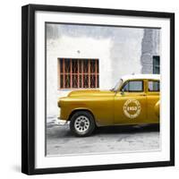 Cuba Fuerte Collection SQ - Honey Pontiac 1953 Original Classic Car-Philippe Hugonnard-Framed Photographic Print