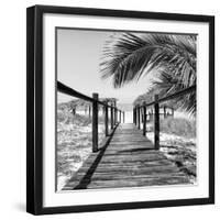 Cuba Fuerte Collection SQ II - Way to the Beach-Philippe Hugonnard-Framed Premium Photographic Print