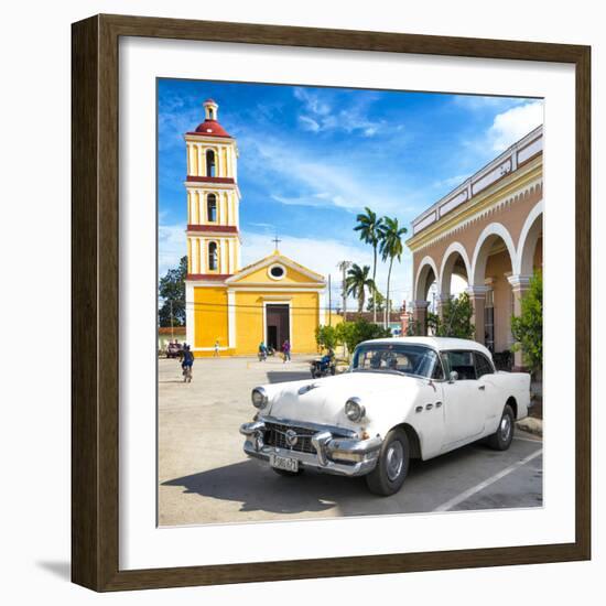 Cuba Fuerte Collection SQ - Main square of Santa Clara-Philippe Hugonnard-Framed Photographic Print