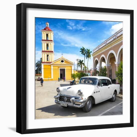 Cuba Fuerte Collection SQ - Main square of Santa Clara-Philippe Hugonnard-Framed Photographic Print