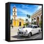 Cuba Fuerte Collection SQ - Main square of Santa Clara-Philippe Hugonnard-Framed Stretched Canvas