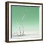 Cuba Fuerte Collection SQ - Ocean Nature - Pastel Green-Philippe Hugonnard-Framed Photographic Print