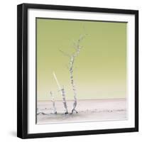 Cuba Fuerte Collection SQ - Ocean Nature - Pastel Yellow-Philippe Hugonnard-Framed Photographic Print