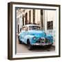 Cuba Fuerte Collection SQ - Old Blue Chevrolet in Havana-Philippe Hugonnard-Framed Photographic Print