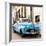 Cuba Fuerte Collection SQ - Old Blue Chevrolet in Havana-Philippe Hugonnard-Framed Photographic Print