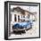 Cuba Fuerte Collection SQ - Old Blue Taxi in Trinidad-Philippe Hugonnard-Framed Photographic Print