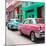 Cuba Fuerte Collection SQ - Old Cars Chevrolet Pink and Blue-Philippe Hugonnard-Mounted Photographic Print