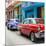 Cuba Fuerte Collection SQ - Old Cars Chevrolet Red and Purple-Philippe Hugonnard-Mounted Photographic Print