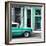 Cuba Fuerte Collection SQ - Old Classic American Green Car-Philippe Hugonnard-Framed Photographic Print