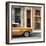 Cuba Fuerte Collection SQ - Old Classic American Orange Car-Philippe Hugonnard-Framed Photographic Print