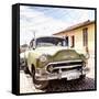 Cuba Fuerte Collection SQ - Old Cuban Chevy II-Philippe Hugonnard-Framed Stretched Canvas