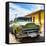 Cuba Fuerte Collection SQ - Old Cuban Chevy-Philippe Hugonnard-Framed Stretched Canvas