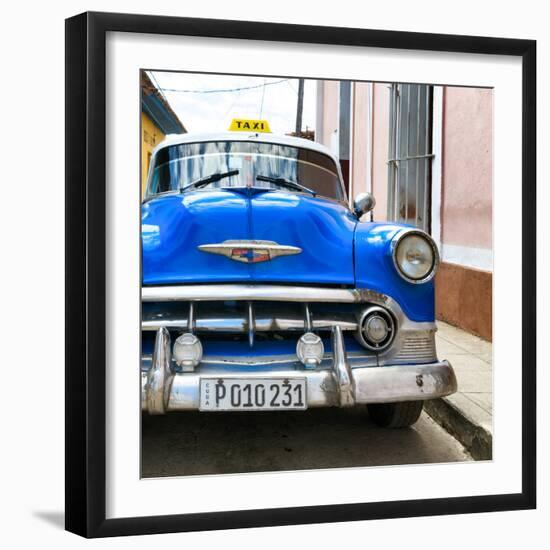 Cuba Fuerte Collection SQ - Old Cuban Taxi-Philippe Hugonnard-Framed Photographic Print