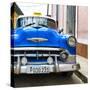 Cuba Fuerte Collection SQ - Old Cuban Taxi-Philippe Hugonnard-Stretched Canvas