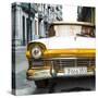 Cuba Fuerte Collection SQ - Old Ford Orange Car-Philippe Hugonnard-Stretched Canvas