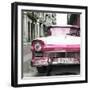 Cuba Fuerte Collection SQ - Old Ford Pink Car-Philippe Hugonnard-Framed Photographic Print