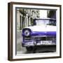 Cuba Fuerte Collection SQ - Old Ford Purple Car-Philippe Hugonnard-Framed Photographic Print