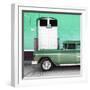 Cuba Fuerte Collection SQ - Old Green Car-Philippe Hugonnard-Framed Photographic Print