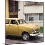 Cuba Fuerte Collection SQ - Old Orange Car in the Streets of Havana-Philippe Hugonnard-Mounted Photographic Print