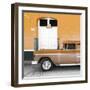 Cuba Fuerte Collection SQ - Old Orange Car-Philippe Hugonnard-Framed Photographic Print