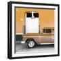 Cuba Fuerte Collection SQ - Old Orange Car-Philippe Hugonnard-Framed Photographic Print