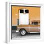 Cuba Fuerte Collection SQ - Old Orange Car-Philippe Hugonnard-Framed Photographic Print