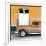 Cuba Fuerte Collection SQ - Old Orange Car-Philippe Hugonnard-Framed Photographic Print