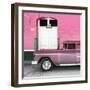 Cuba Fuerte Collection SQ - Old Pink Car-Philippe Hugonnard-Framed Photographic Print