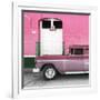 Cuba Fuerte Collection SQ - Old Pink Car-Philippe Hugonnard-Framed Photographic Print