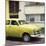 Cuba Fuerte Collection SQ - Old Yellow Car in the Streets of Havana-Philippe Hugonnard-Mounted Photographic Print